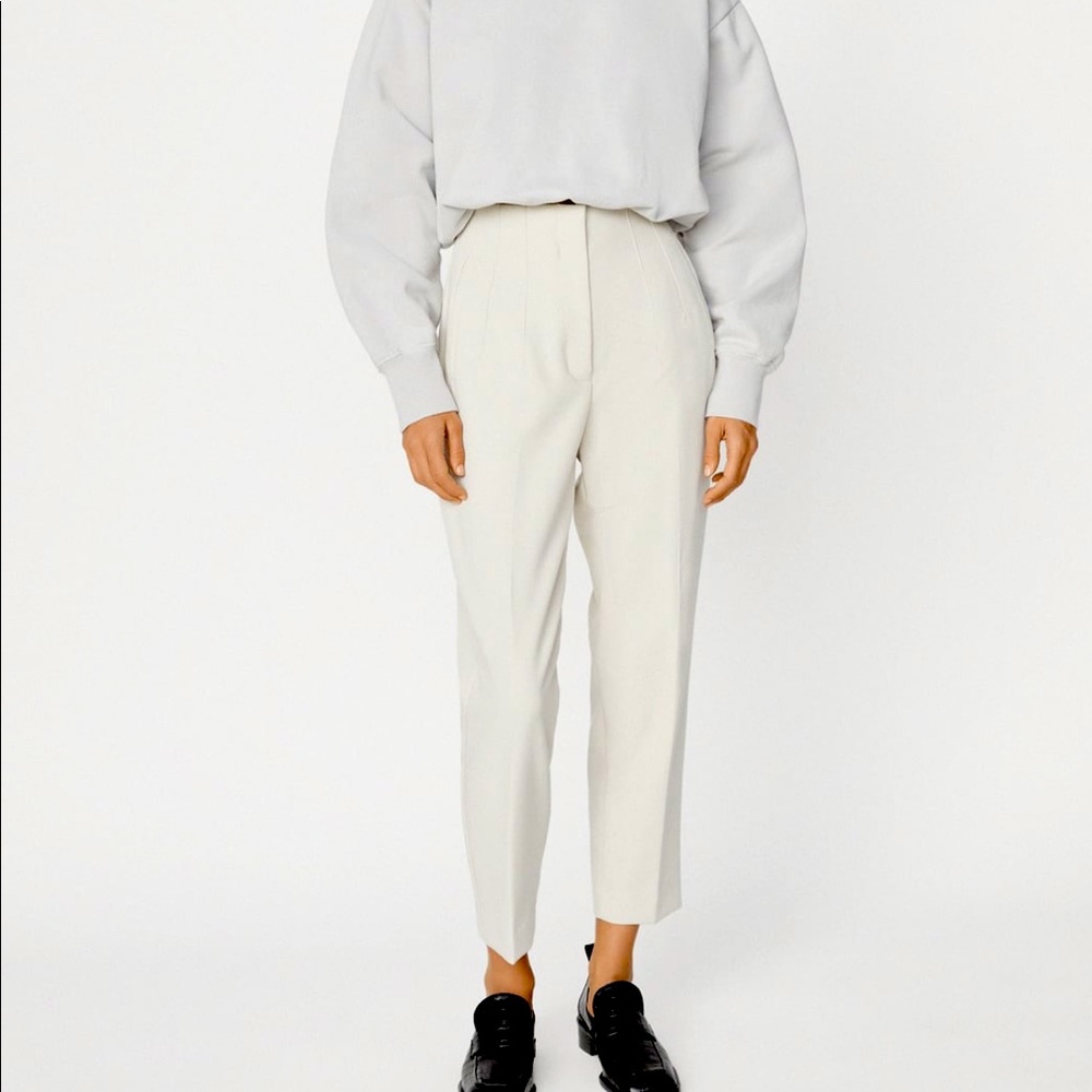 Zara high-waisted pant